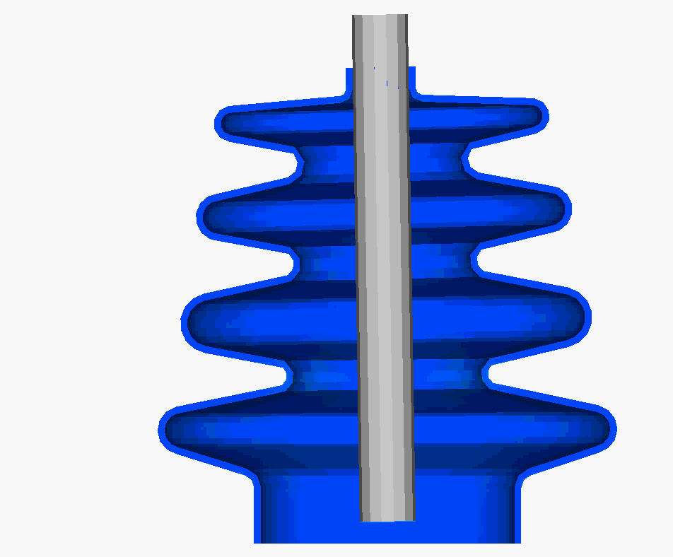 Nonlinear contact simulation